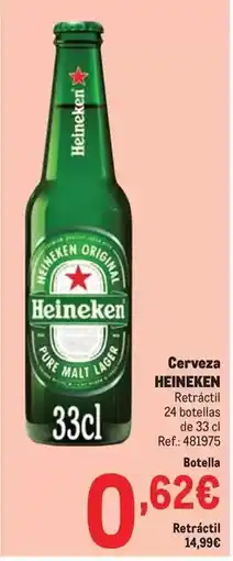 Makro Heineken - cerveza oferta