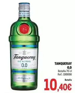 Makro Tanqueray - 0.0 botella oferta