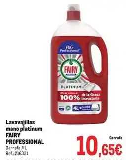 Makro Fairy - lavavajillas mano platinum professional oferta