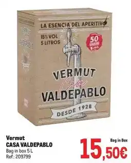 Makro Valdepablo - vermut oferta