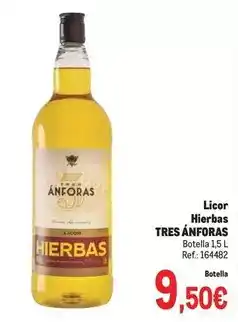 Makro Tres anforas - licor hierbas oferta