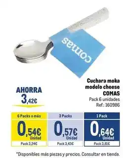 Makro Moka - cuchara modelo chesse oferta