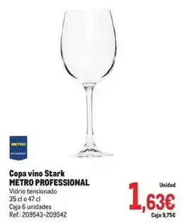 Makro Stark - copa vino oferta