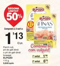 SPAR Fragadis Elpozo - pernil cuit pit de gall dindi o pit de gall dindi brasejat oferta