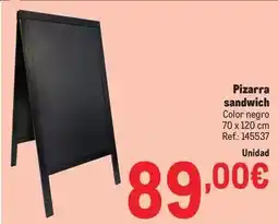 Makro Pizarra sandwich oferta