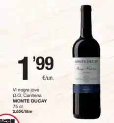 SPAR Fragadis Monte ducay - vi negre jove d.o. cariñena oferta