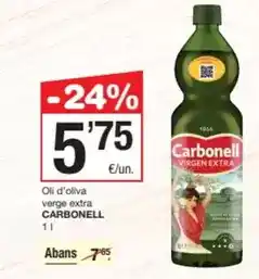 SPAR Fragadis Carbonell - oli d'oliva verge extra oferta