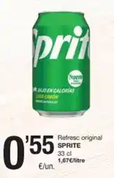 SPAR Fragadis Sprite - refresc original oferta