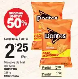SPAR Fragadis Doritos - triangles de blat oferta
