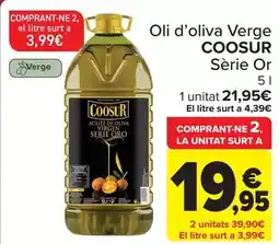 Carrefour Market Verge - oli d'oliva verge série or oferta