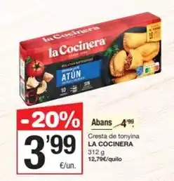 SPAR Fragadis La cocinera - cresta de tonyina oferta