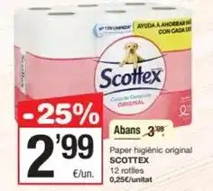 SPAR Fragadis Scottex - paper higienic original oferta
