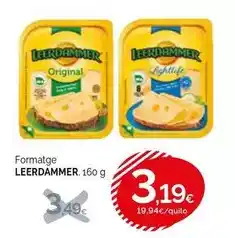 Condis Leerdammer - formatge oferta