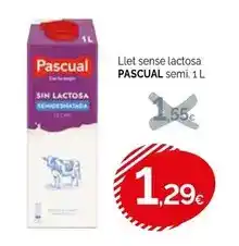 Condis Pascual - llet sense lactosa semi oferta