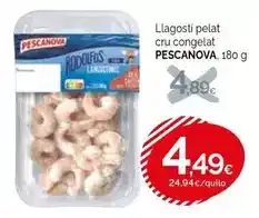 Condis Pescanova - llagosti pelat cru congelat oferta