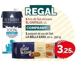 Condis Castillo - 1 bric de llet sencera oferta