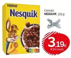 Condis Nesquik - cereales oferta