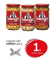 Condis Luengo - llegums cuits oferta