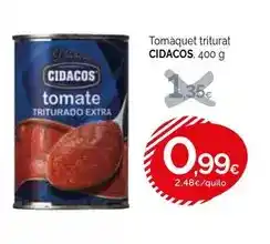 Condis Cidacos - tomaquet triturat oferta