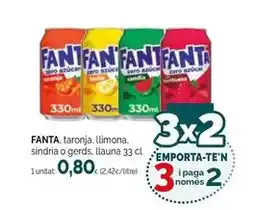 Condis Fanta - taronja oferta