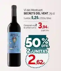 Condis Vi del montsant oferta