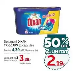 Condis Dixan - detergent 12 capsules oferta