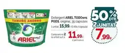 Condis Ariel - detergent oferta