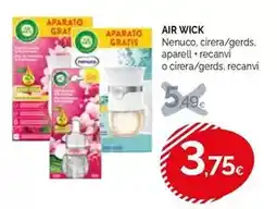 Condis Air wick - nenuco. cirera/ gerds aparell + recanvi o cirera/ gerds, recanvi oferta