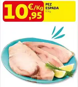 Alcampo Pez espada oferta