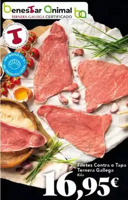 Gadis Gallega - filetes contra o tapa ternera oferta