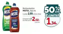 Condis Mistol - rentavaixelles oferta