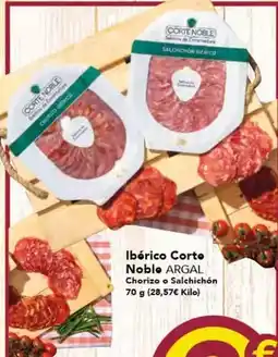 Gadis Argal - chorizo o salchichon iberico corte oferta