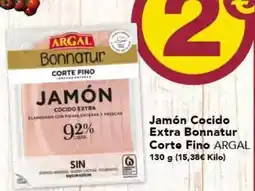 Gadis Argal - jamon cocido extra bonnatur corte fino oferta