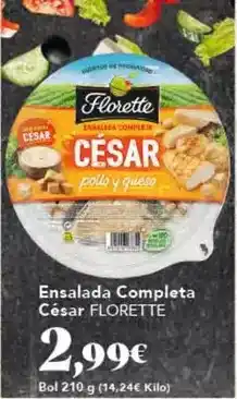 Gadis Cesar - ensalada completa oferta