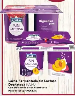 Gadis Kaiku - leche fermentada sin lactosa desnatada oferta