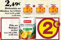 Gadis Norvi - almibar melocoton en alcurnia oferta