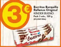 Gadis Kinder - barritas barquillo rellenas original oferta