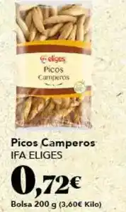 Gadis Ifa eliges - picos camperos oferta