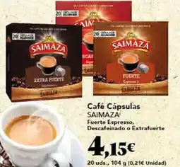 Gadis Saimaza - café cápsulas oferta