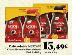 Gadis Nescafé - café soluble classic natural o descafeinado oferta