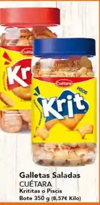 Gadis Cuétara - galletas saladas oferta
