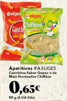 Gadis Ifa eliges - aperitivos oferta