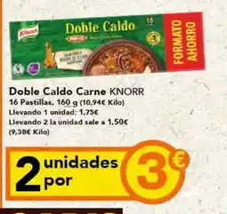 Gadis Knorr - doble caldo carne oferta