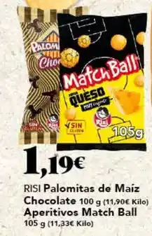 Gadis Risi - palomitas de maiz chocolate aperitivos oferta