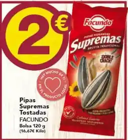 Gadis Facundo - pipas supremas tostadas oferta