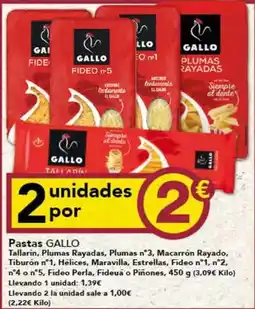 Gadis Gallo - pastas oferta