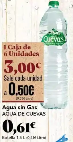 Gadis Agua de cuevas - agua sin gas oferta