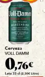 Gadis Voll-damm - cerveza oferta
