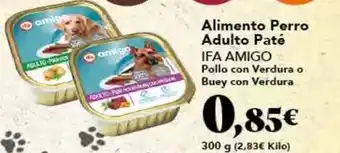 Gadis Ifa amigo - alimento perro adulto paté oferta
