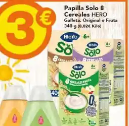 Gadis Hero - papilla solo 8 cereales oferta